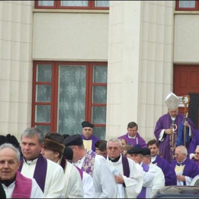 22 noiembrie 2007: Şcheia: Funeraliile părintelui Iosif Andrici