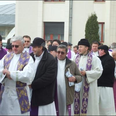 22 noiembrie 2007: Şcheia: Funeraliile părintelui Iosif Andrici