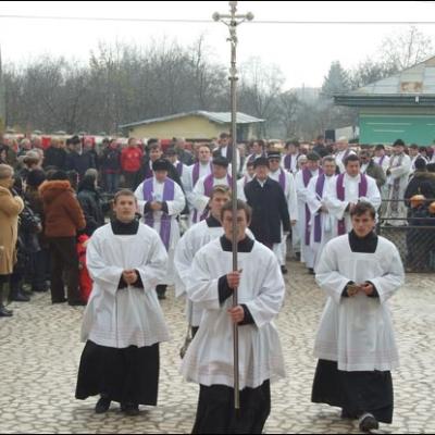 22 noiembrie 2007: Şcheia: Funeraliile părintelui Iosif Andrici