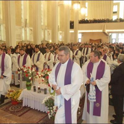 22 noiembrie 2007: Şcheia: Funeraliile părintelui Iosif Andrici