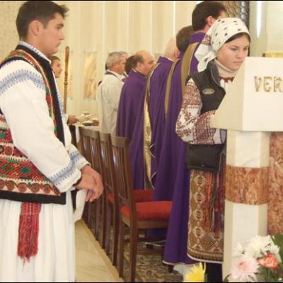 22 noiembrie 2007: Şcheia: Funeraliile părintelui Iosif Andrici