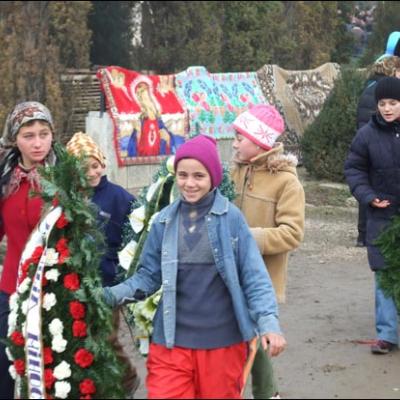 22 noiembrie 2007: Şcheia: Funeraliile părintelui Iosif Andrici