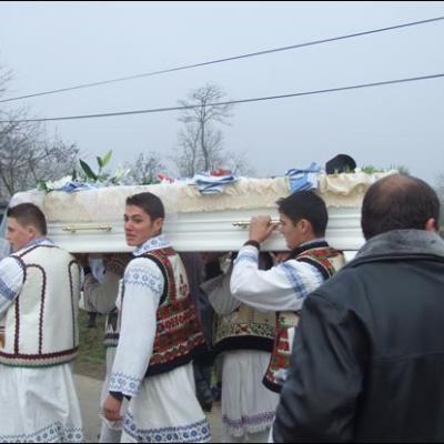 22 noiembrie 2007: Şcheia: Funeraliile părintelui Iosif Andrici