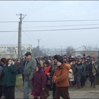 22 noiembrie 2007: Şcheia: Funeraliile părintelui Iosif Andrici
