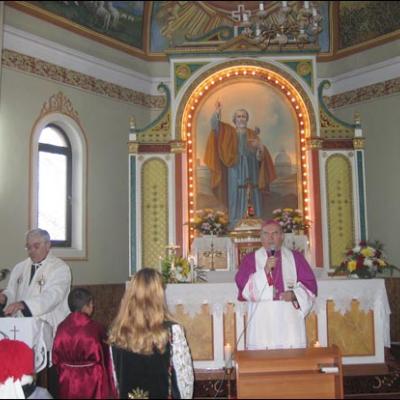 24-25 noiembrie 2007: Vizită pastorală în Parohia Talpa