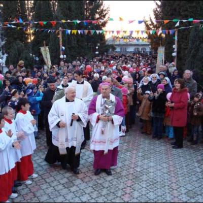 1-2 decembrie 2007: Vizită pastorală în Parohia Tămăşeni
