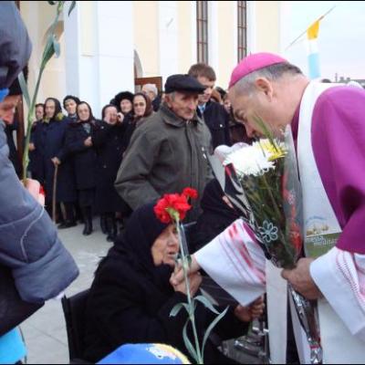 1-2 decembrie 2007: Vizită pastorală în Parohia Tămăşeni