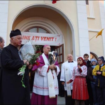 1-2 decembrie 2007: Vizită pastorală în Parohia Tămăşeni