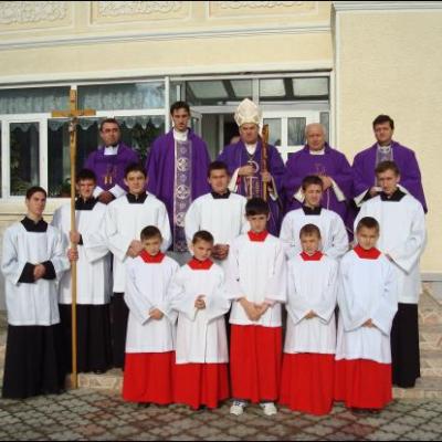 1-2 decembrie 2007: Vizită pastorală în Parohia Tămăşeni