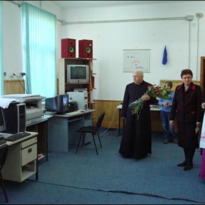1-2 decembrie 2007: Vizită pastorală în Parohia Tămăşeni