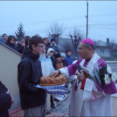 8-9 decembrie 2007: Vizită pastorală în Parohia Târgu Frumos
