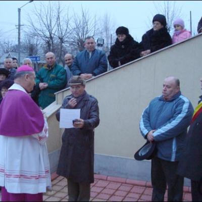 8-9 decembrie 2007: Vizită pastorală în Parohia Târgu Frumos