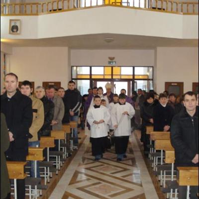 8-9 decembrie 2007: Vizită pastorală în Parohia Târgu Frumos