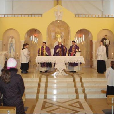 8-9 decembrie 2007: Vizită pastorală în Parohia Târgu Frumos