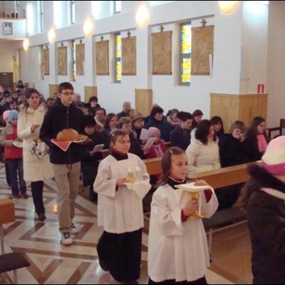 8-9 decembrie 2007: Vizită pastorală în Parohia Târgu Frumos