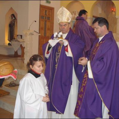 8-9 decembrie 2007: Vizită pastorală în Parohia Târgu Frumos