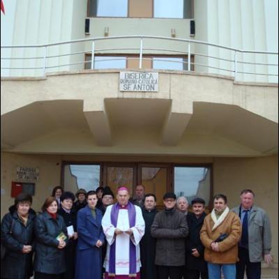 8-9 decembrie 2007: Vizită pastorală în Parohia Târgu Frumos