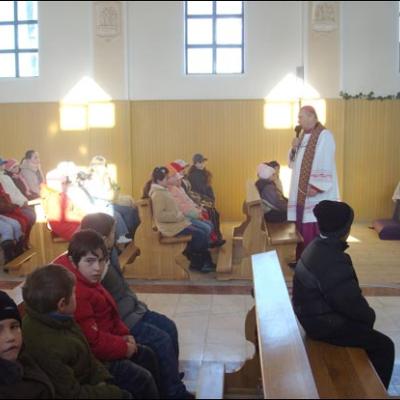 22-23 decembrie 2007: Vizită pastorală în Parohia Tărâţa