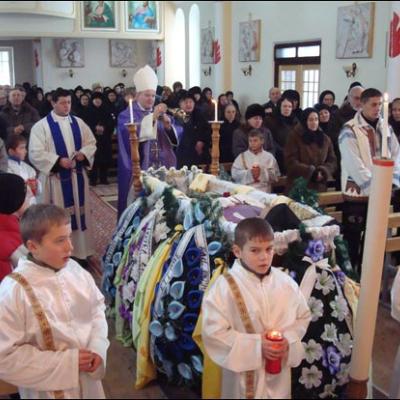 24 decembrie 2007: Buhonca: Funeraliile părintelui Pavel Cojocaru