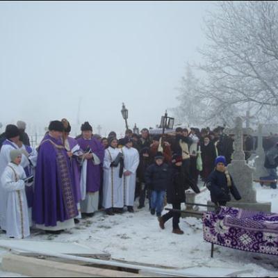 24 decembrie 2007: Buhonca: Funeraliile părintelui Pavel Cojocaru