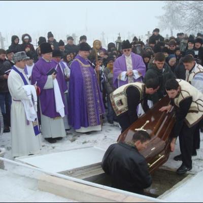 24 decembrie 2007: Buhonca: Funeraliile părintelui Pavel Cojocaru