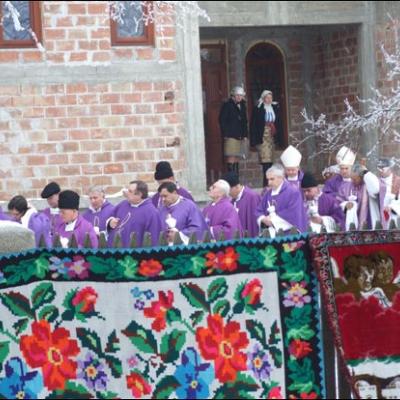 27 decembrie 2007: Buruieneşti: Funeraliile părintelui pr. Dumitru Patraşcu