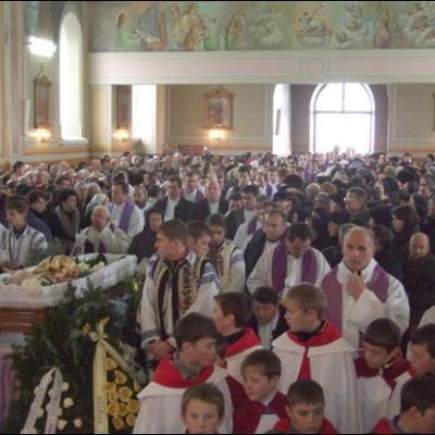 27 decembrie 2007: Buruieneşti: Funeraliile părintelui pr. Dumitru Patraşcu