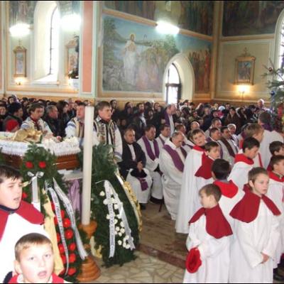 27 decembrie 2007: Buruieneşti: Funeraliile părintelui pr. Dumitru Patraşcu