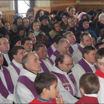27 decembrie 2007: Buruieneşti: Funeraliile părintelui pr. Dumitru Patraşcu