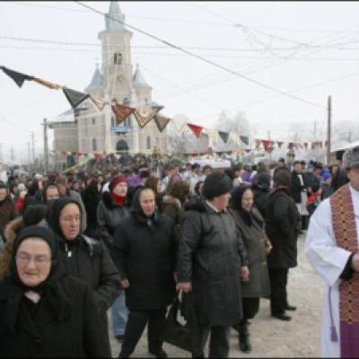 27 decembrie 2007: Buruieneşti: Funeraliile părintelui pr. Dumitru Patraşcu
