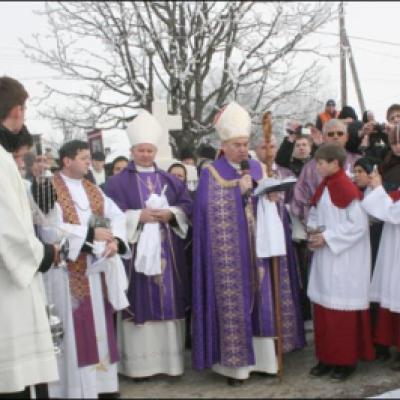 27 decembrie 2007: Buruieneşti: Funeraliile părintelui pr. Dumitru Patraşcu