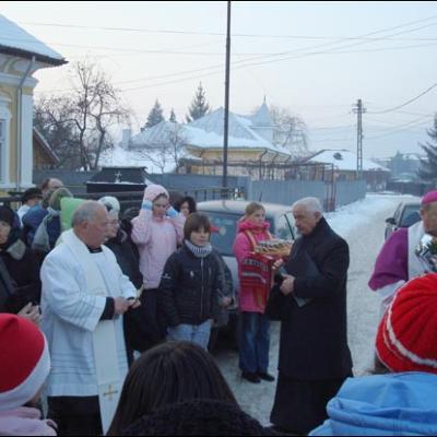 27-28 decembrie 2007: Vizită pastorală în Parohia Târgu Ocna