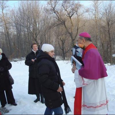 27-28 decembrie 2007: Vizită pastorală în Parohia Târgu Ocna