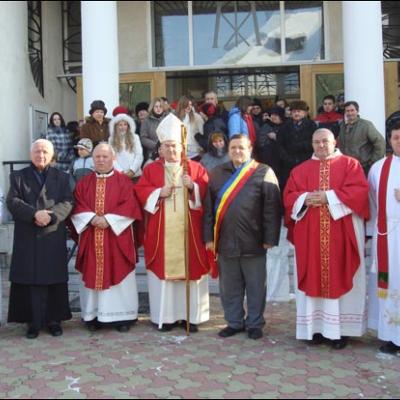 27-28 decembrie 2007: Vizită pastorală în Parohia Târgu Ocna