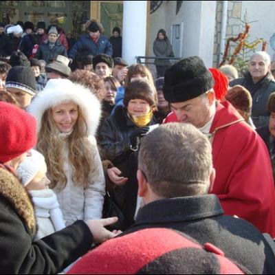 27-28 decembrie 2007: Vizită pastorală în Parohia Târgu Ocna