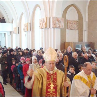 12-13 ianuarie 2008: Vizită pastorală în Parohia Teţcani
