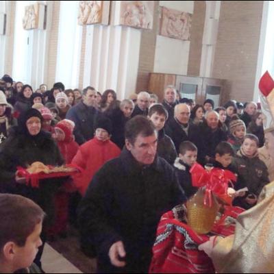 12-13 ianuarie 2008: Vizită pastorală în Parohia Teţcani