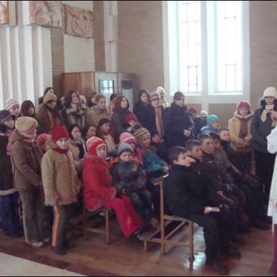 12-13 ianuarie 2008: Vizită pastorală în Parohia Teţcani