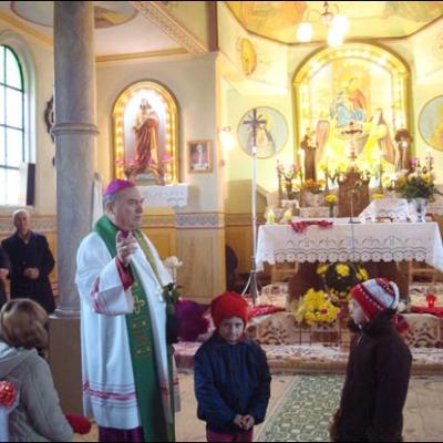 20 ianuarie 2008: Vizită pastorală în Parohia Traian, Bacău