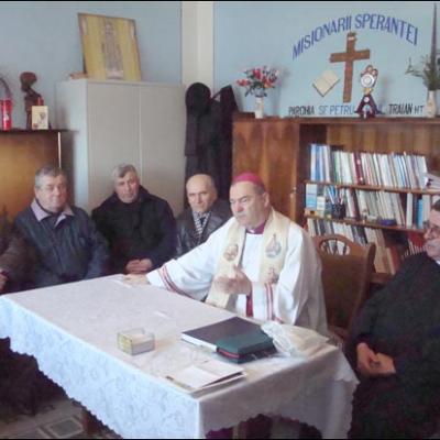 26-27 ianuarie 2008: Vizită pastorală în Parohia Traian (Neamţ)