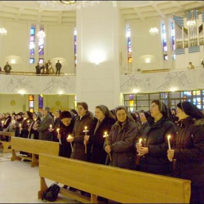 2 februarie 2008: Iaşi: Ziua Persoanelor Consacrate
