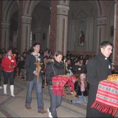 3 decembrie 2008: Săbăoani: Schimb de experienţă între tineri