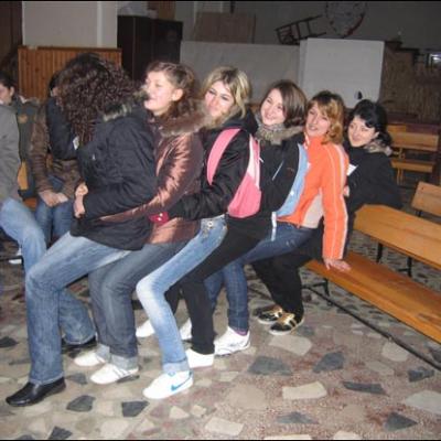 3 decembrie 2008: Săbăoani: Schimb de experienţă între tineri