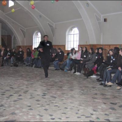 3 decembrie 2008: Săbăoani: Schimb de experienţă între tineri