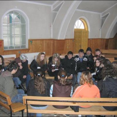 3 decembrie 2008: Săbăoani: Schimb de experienţă între tineri
