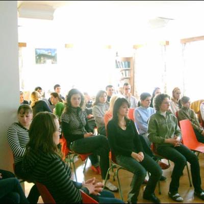 4 februarie 2004: Răducăneni: Zi de reculegere pentru tineri