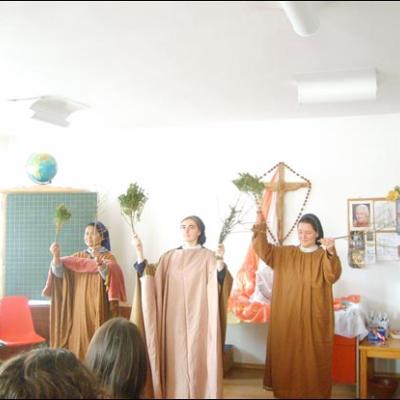 4 februarie 2004: Răducăneni: Zi de reculegere pentru tineri