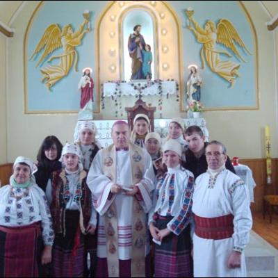 10 februarie 2008: Vizită pastorală în Parohia Trebeş