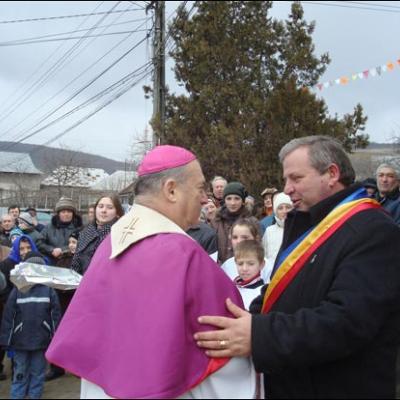 10 februarie 2008: Vizită pastorală în Parohia Trebeş