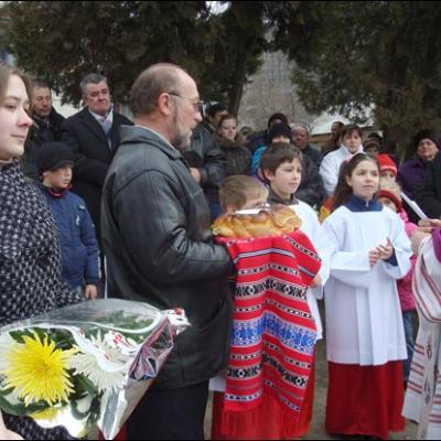 10 februarie 2008: Vizită pastorală în Parohia Trebeş
